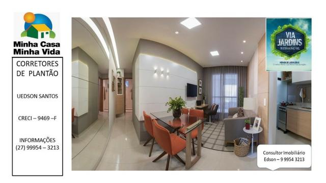 UED-94 - Apartamento 2 quartos com lazer completo em morada de laranjeiras - Foto 11