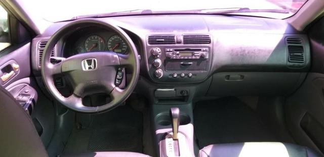 Honda Civic LX 1.7 Completo 2001/2001 R$11.800,00 Parcelo no Cartão de Credito - Foto 2