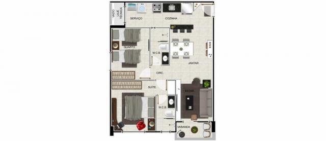 Apartamento à venda com 2 dormitórios em Ponta verde, Maceió cod:75187 - Foto 13