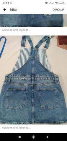 Jardineira Jeans - Foto 2