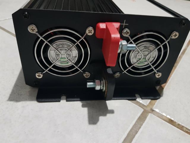 Inversor 24v 220v 2500w senoidal pura - Foto 2
