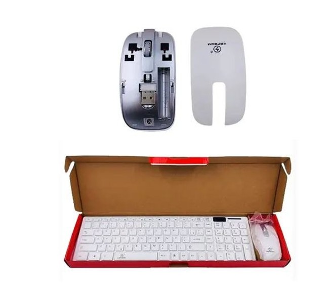 Kit Mouse e teclado sem fio Kapbom KA-666 - Foto 3