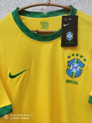 Camiseta de time Brasil seleção amarela  - Foto 3