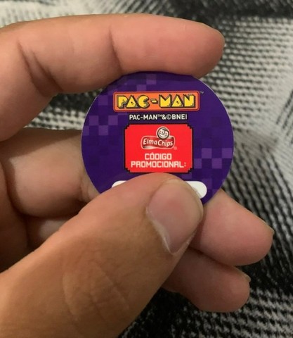 Tazo Elma Chips Edição Pac Man Vermelho - Foto 2