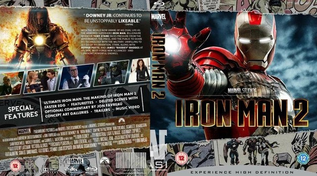 HOMEM DE FERRO TRILOGIA BLU-RAY - Foto 3