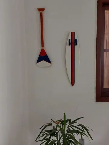 Kit Stand Up Paddle decorativos (Prancha e remo) - Foto 5