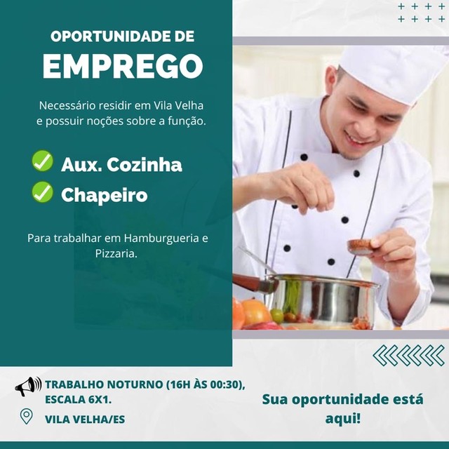 Vaga de emprego  