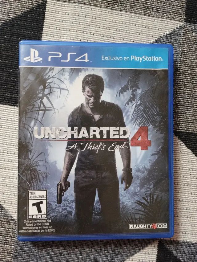 Uncharted 4 PS 4 mídia fisica - Videogames - Residencial Recanto do Bosque,  Goiânia 1247809497