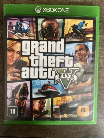 Jogo Gta V Xbox One , com Mapa., Eletrodoméstico Xbox One Usado 86001019