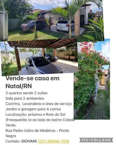 Captação de Casa a venda na Rua Pedro Izidro de Medeiros, Ponta Negra, Natal, RN