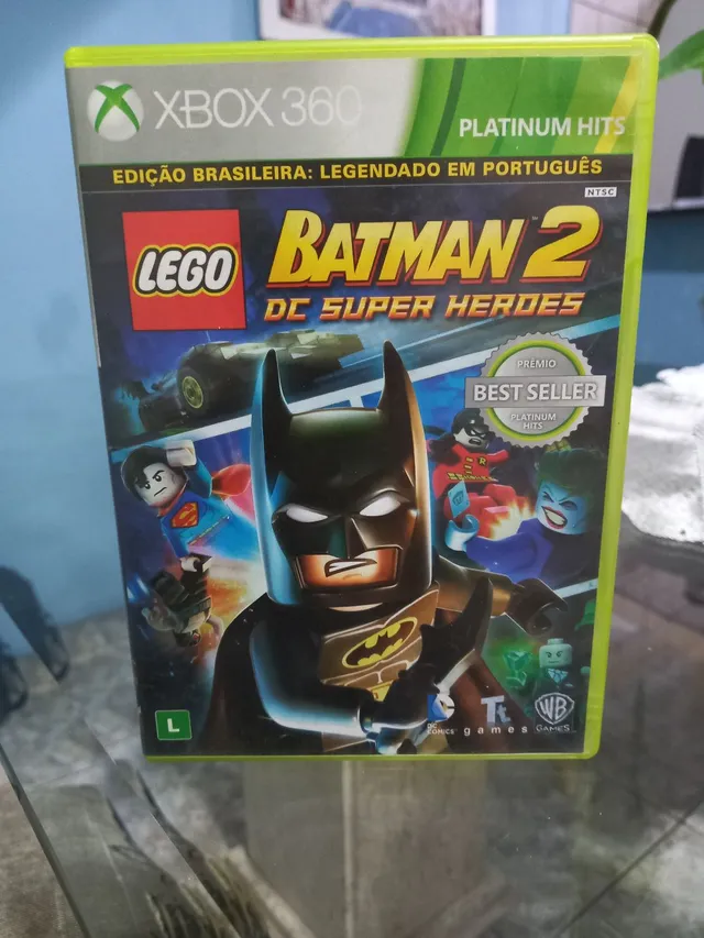 Jogos Xbox 360 transferência de Licença Mídia Digital - LEGO BATMAN 1 + LEGO  BATMAN 2