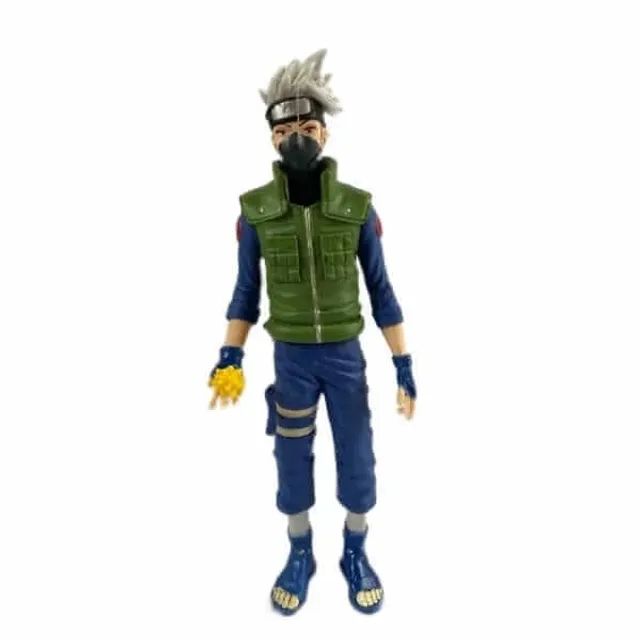 Boneco Kakashi Naruto Shippuden Figura Miniatura 17cm - Foto 3