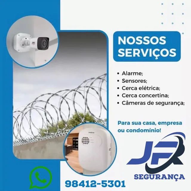 Cerca elétrica / motor para portão 