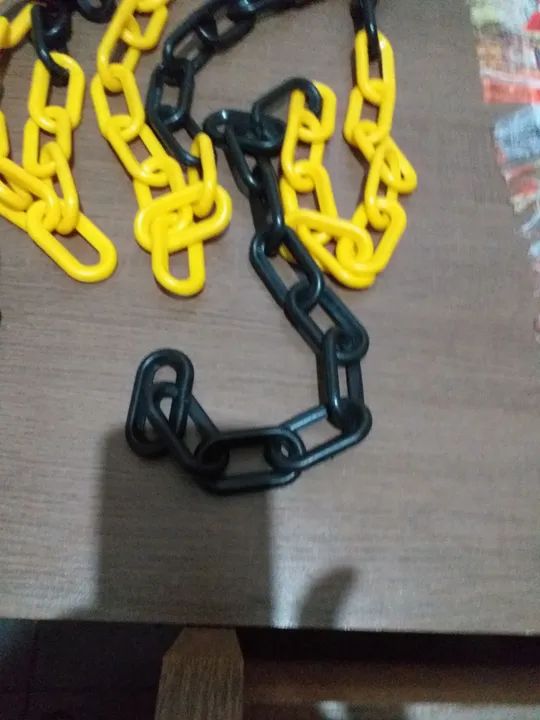 Corrente de plástico resistente para comércios  - Foto 3