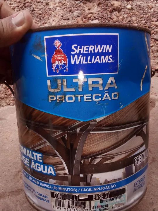 Vendo esse galão de tinta esmalte base d'água  - Foto 2