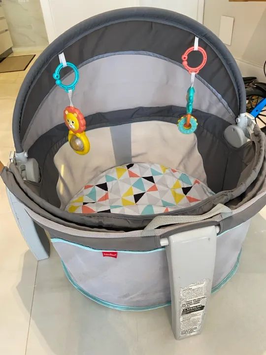 Berço Portátil para Bebê - Fischer Price  - Foto 4