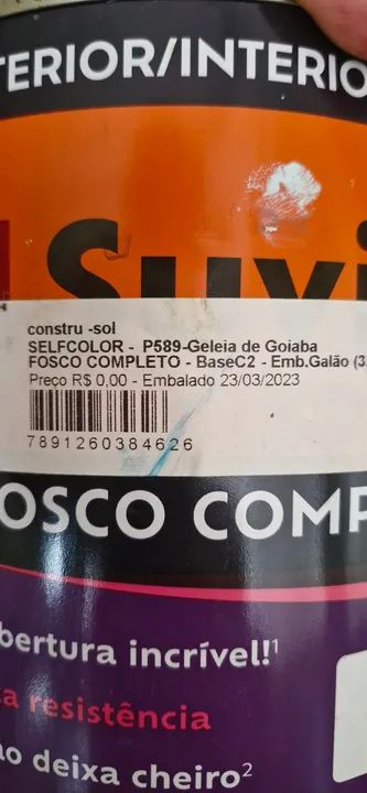 TINTA SUVINIL 3,6 GELEIA DE GOIABA - Foto 5