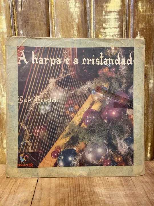 Lp Luis Bordon: A Harpa E A Cristandade 1985 | Antiguidades | Donareliquias