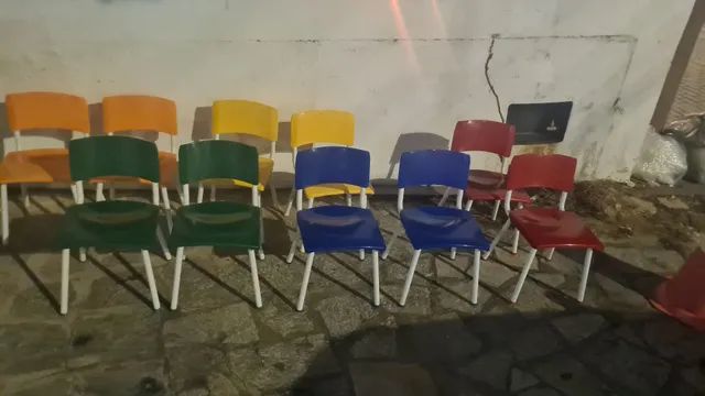 Cadeira escolar Infantil em polipropileno  - Foto 4