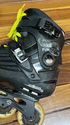 Patins Roller Fila Nrk Pro Fun Tamanho 45 - Foto 5