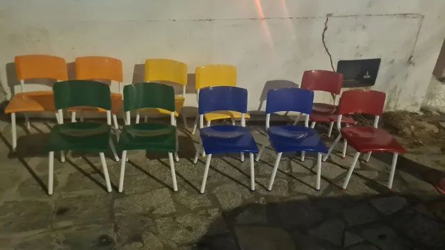 Cadeira escolar Infantil em polipropileno  - Foto 5