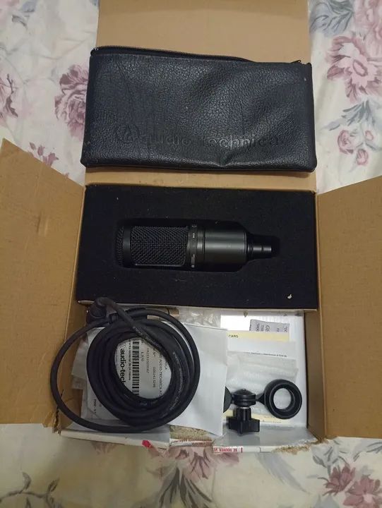 Microfone Audio-Technica AT20 Condenser - Foto 4