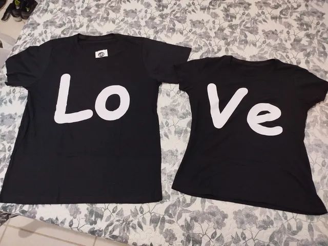 Camisetas casal LOVE