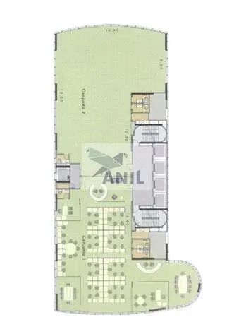 LOCAÇÃO/BROOKLIN: Laje comercial com 330,73m² | 10 vagas - VALOR R$ 19.843,80 - Foto 15