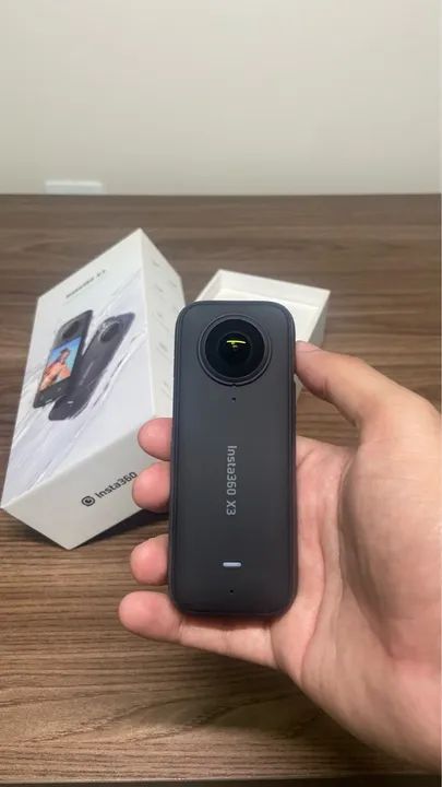 INSTA 360 X3 MUITO NOVA - Foto 4