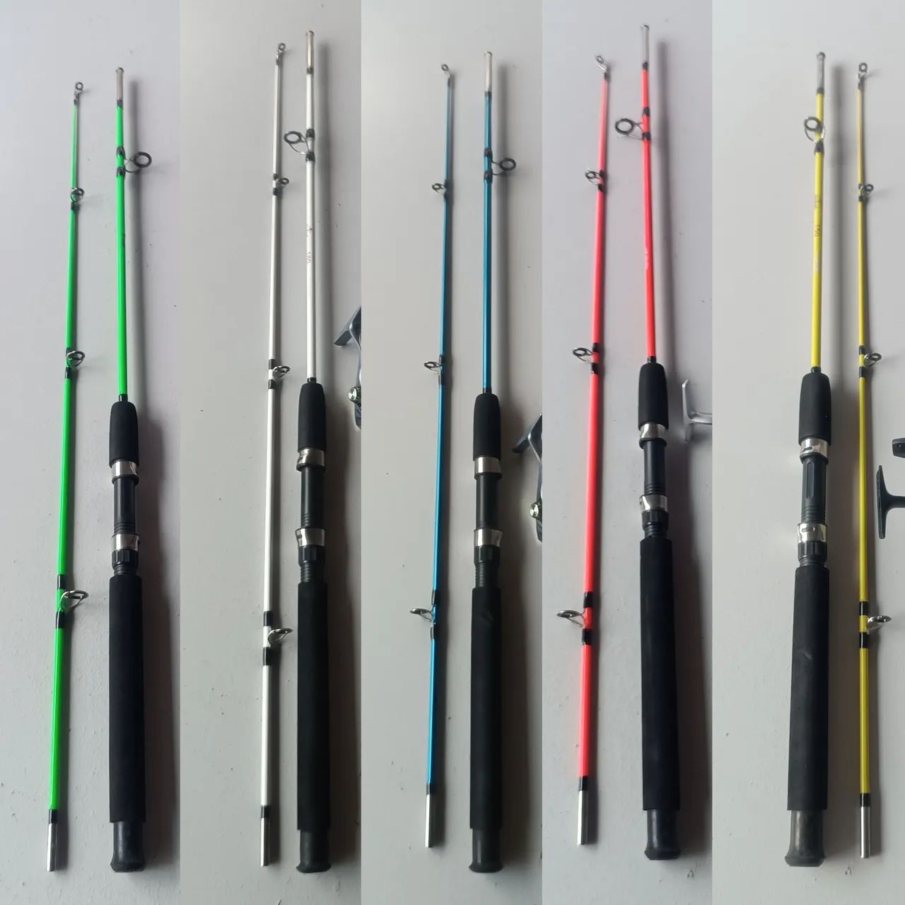 Vara de pesca vários tamanhos novas