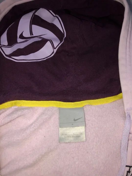 Jaqueta com capuz feminina tam P Nike - Foto 5