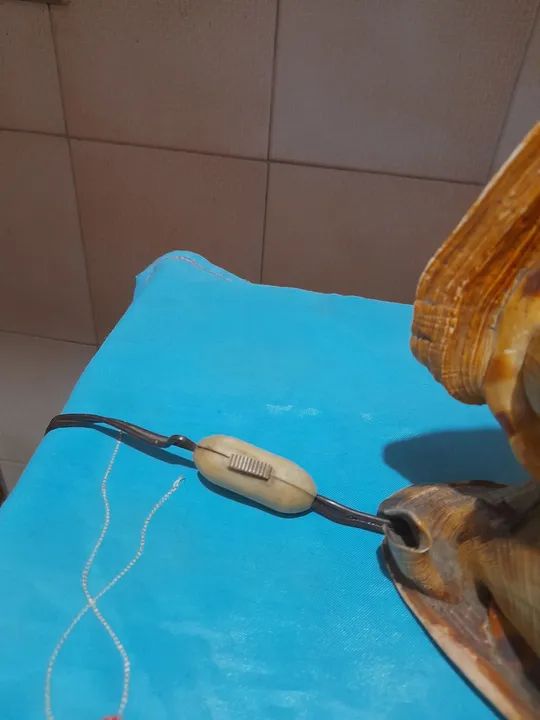 Abajour Concha. Anos 50/60  - Foto 5