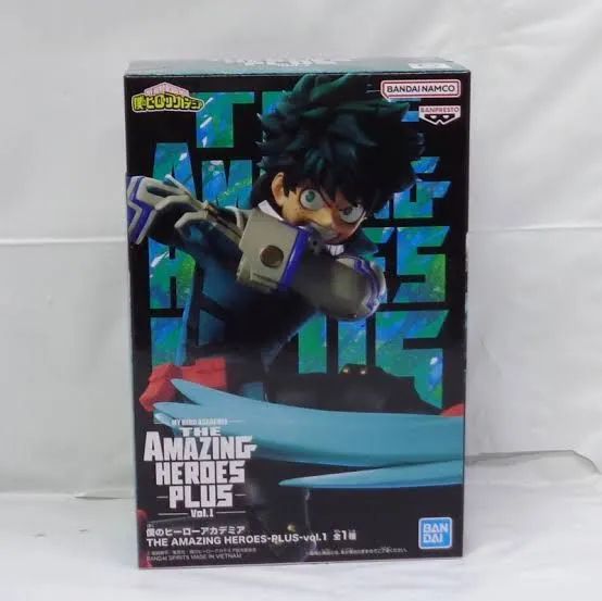 Deku - Action Figure My Hero Academia Izuku Midoriya - The Amazing Heroes Plus LACRADO MHA