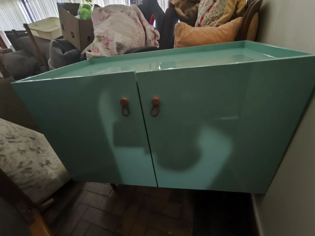 Armário de 2 portas com design moderno e elegante - Foto 3