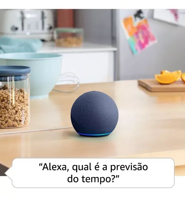  Echo Dot 5ª geração | O Echo Dot com o melhor som já lançado  - Foto 2