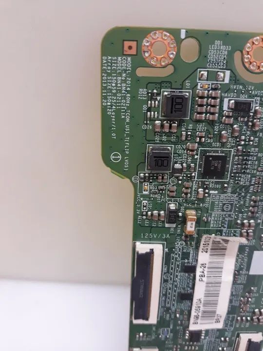 Placa tcom TV Samsung modelo. UN40J5500AG. USADA BOA  - Foto 2