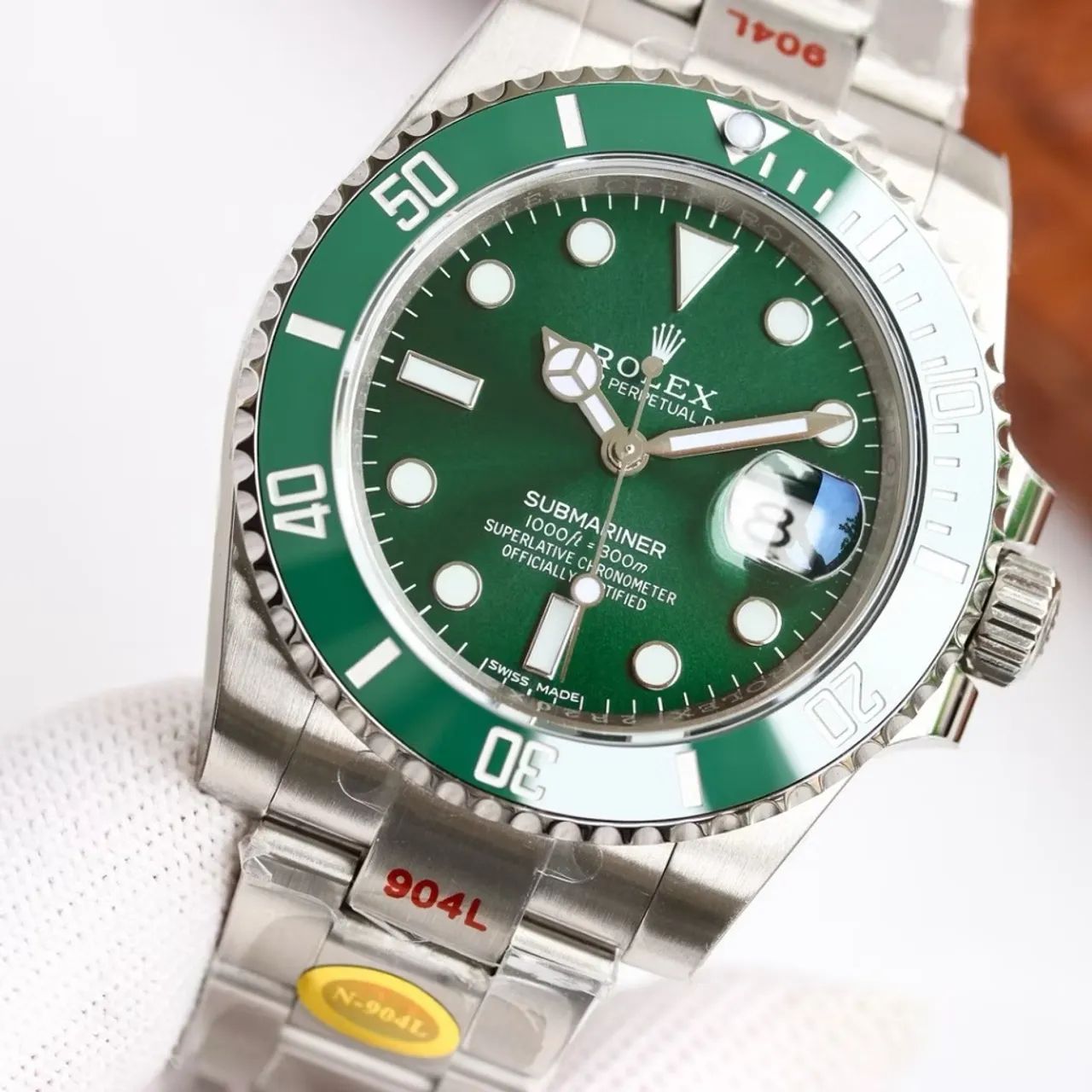 Rolex Submariner Hulk automático linha Premium AAA+ - Foto 3
