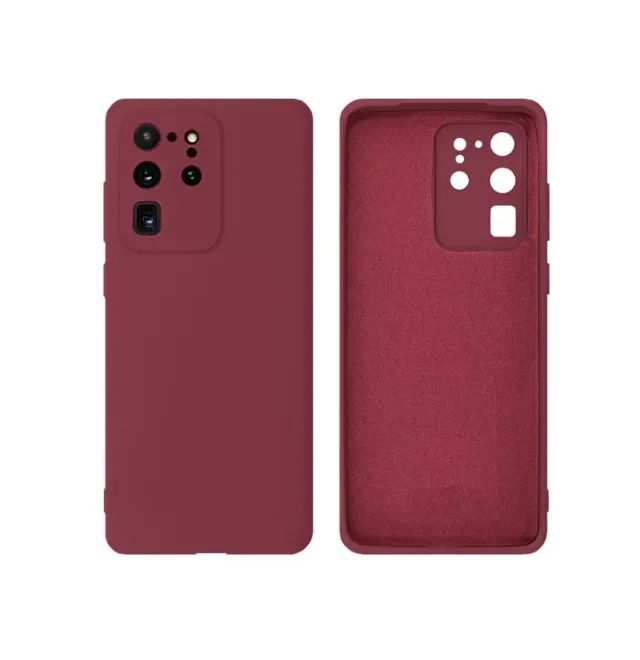 CAPA CASE S20 ULTRA SAMSUNG AVELUDADA COM CAIXA DE PROTEÇÃO DE CAMERA