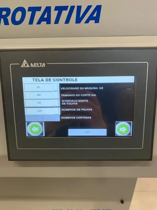 Cortadeira rotativa 800mm largura produzida em 2024 - Foto 2