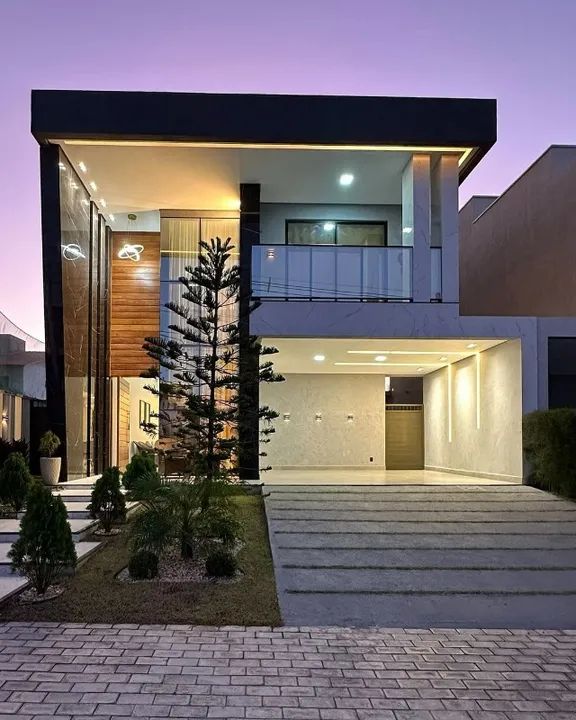 Casa mobiliada com 4 suites, energia solar e piscina na Cidade Alpha