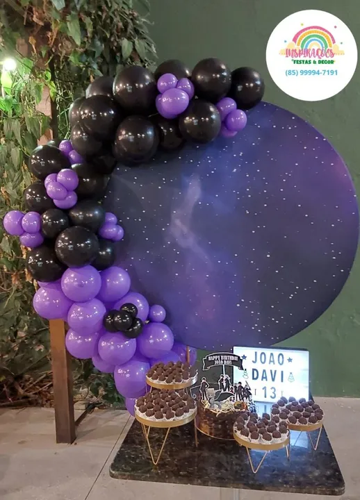 DECORAÇÃO DE FESTA DIVERSOS TEMAS