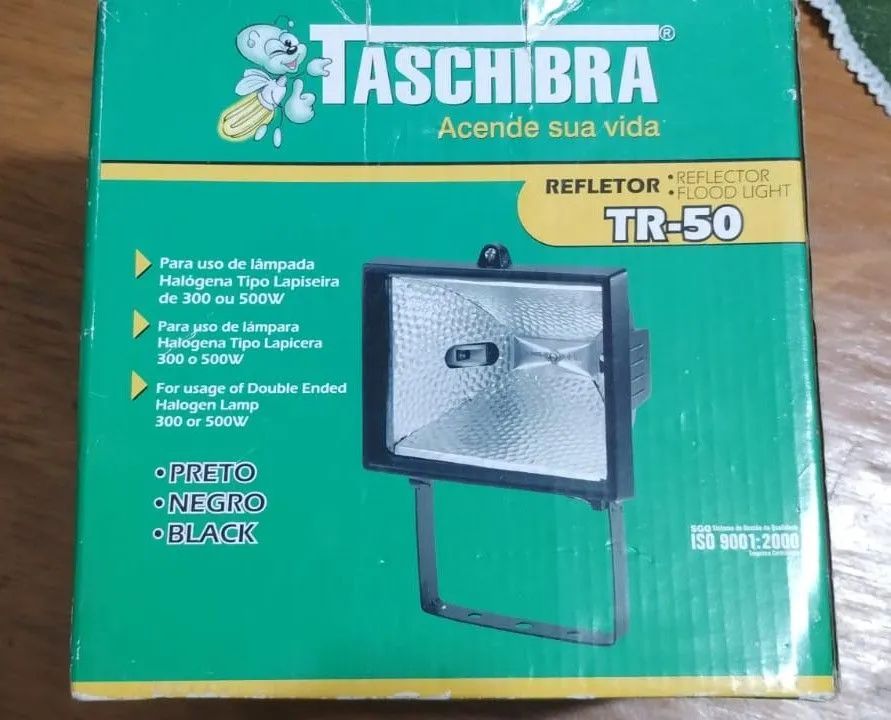 Refletor + Lâmpada Halógena Taschibra - Foto 2