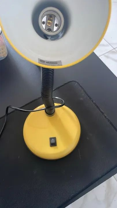 Abajur Amarelo - Foto 2