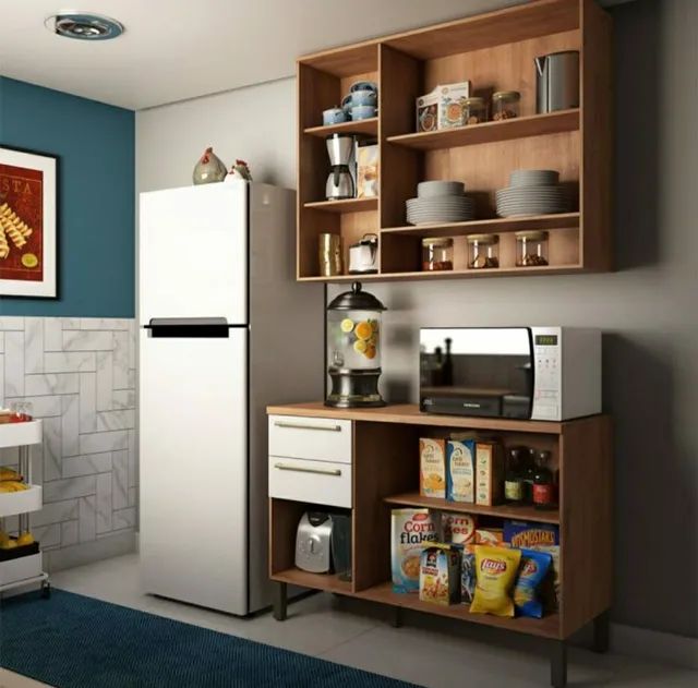 Cozinha em MDF 02 Peças Napoli (Nova) - Foto 3