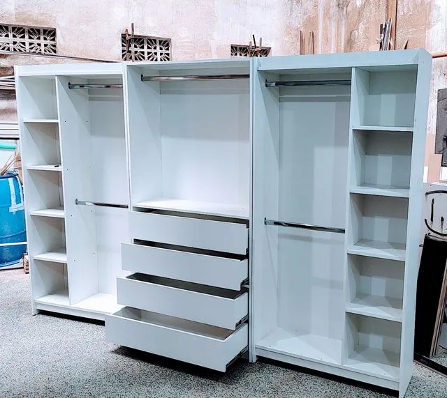 CLOSET nicho+cabideiro+gavetas (MDF) - Foto 3