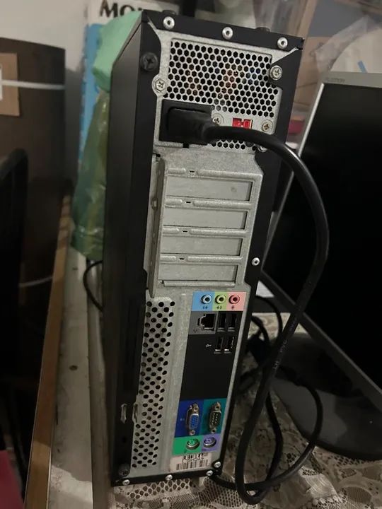 Computador completo Monitor LCD Flatron 17 polegadas - LG e CPU DELL - Foto 5