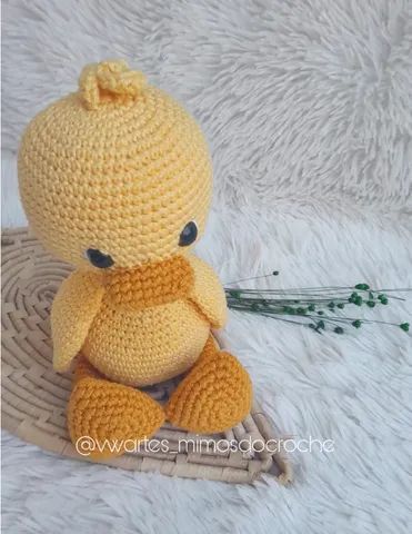 Patinho Amigurumi Crochê  - Foto 3