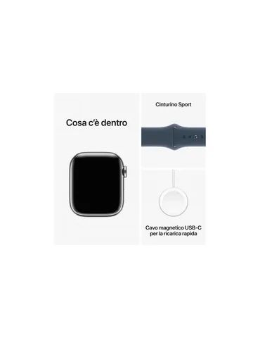Apple Watch Serie 9 45mm Gray Versão GPS - Foto 3
