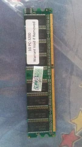 MEMÓRIA  1G PC 3200 Warrant Void if Removed R80,00 - Foto 2