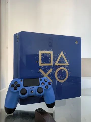 PS4 slim Days of play blue com caixa - PLAYHOUSE  - Foto 3